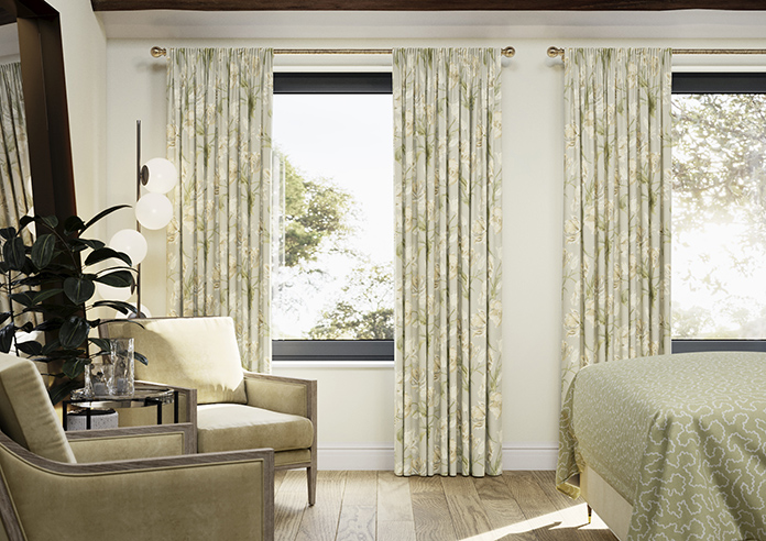Laura Ashley Gosford, Sage - Made to Measure Curtains - Image 3